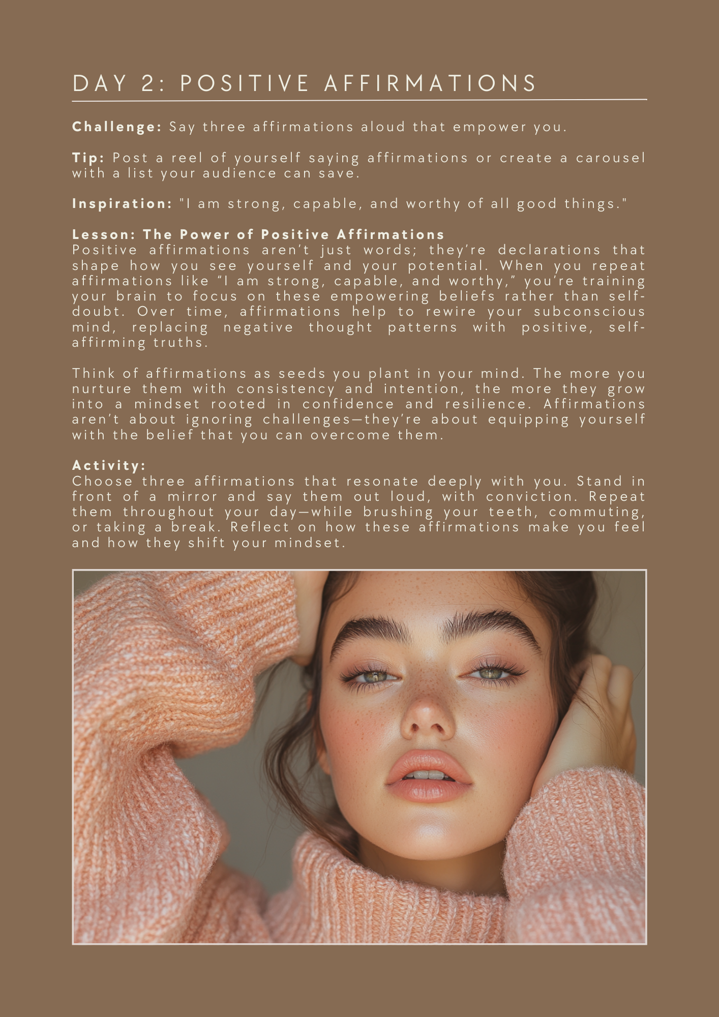 30 Days to Better You New Year Self Care