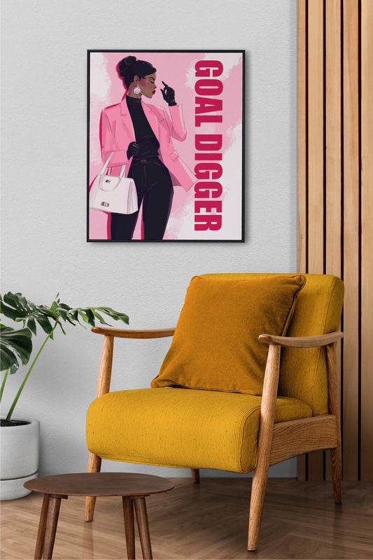 Goal Digger (Inspirational Series) - Wall Art Printable
