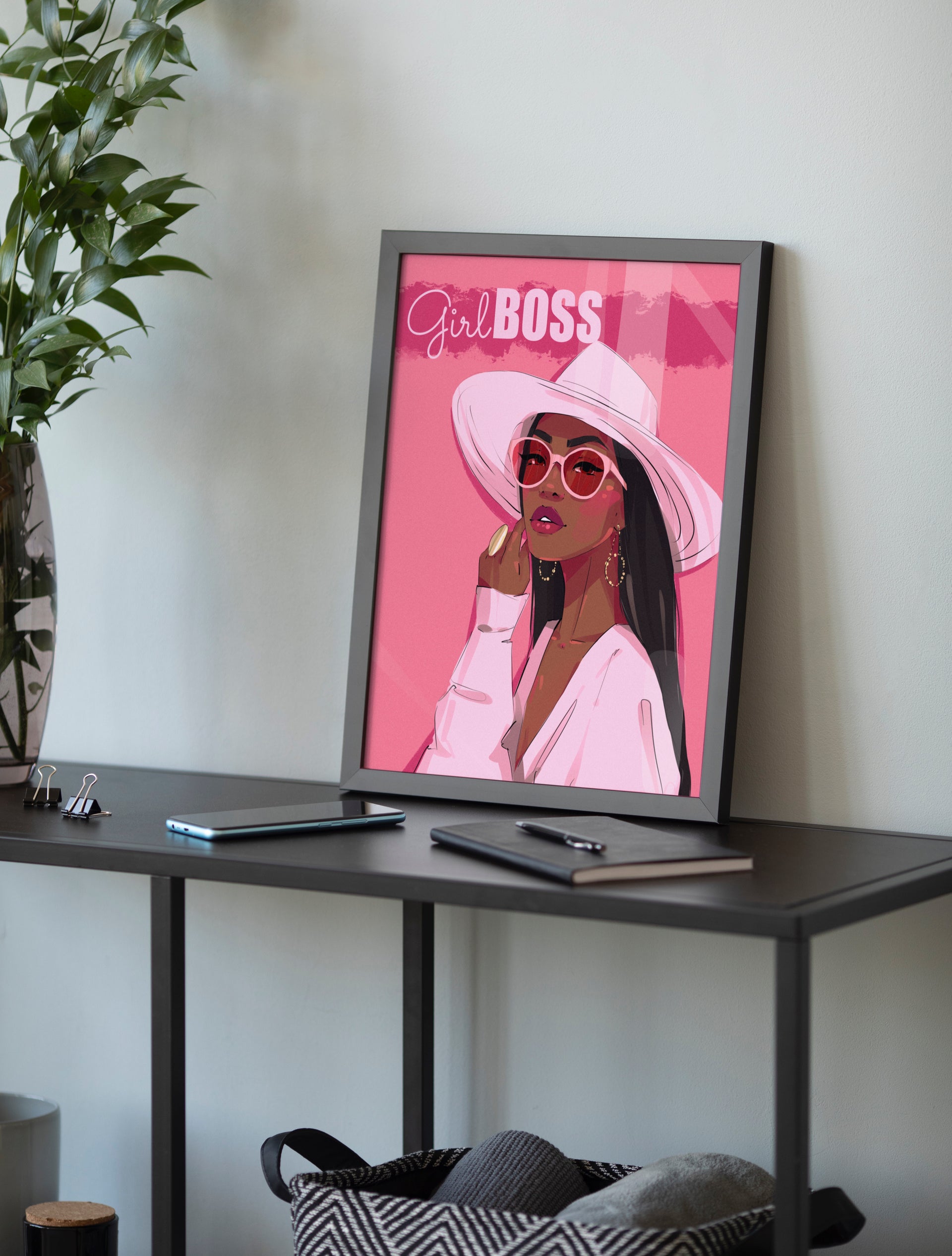 Girl Boss (Pastel Collection) - Wall Art Printable