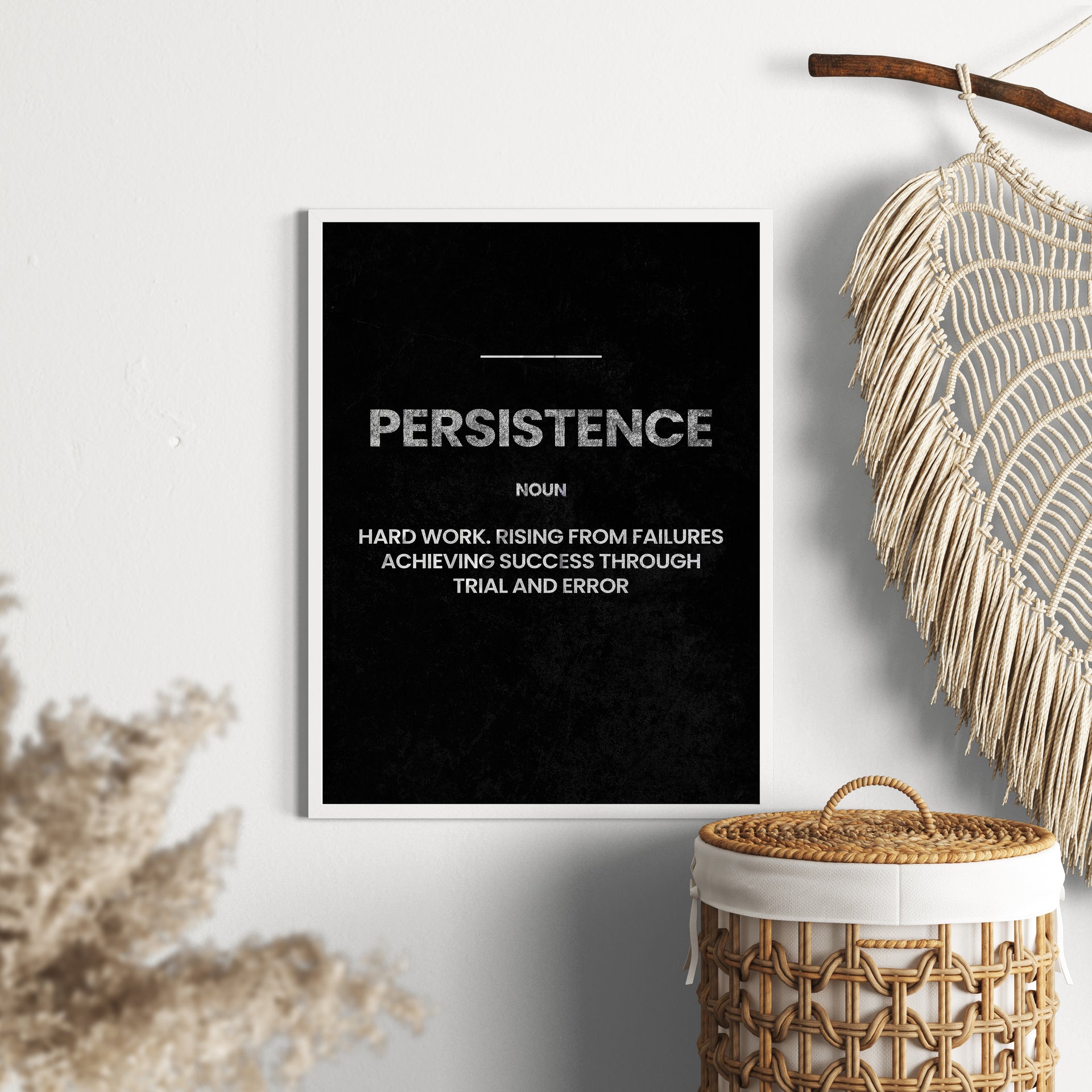 Persistence Through Failure – Wall Art Printable