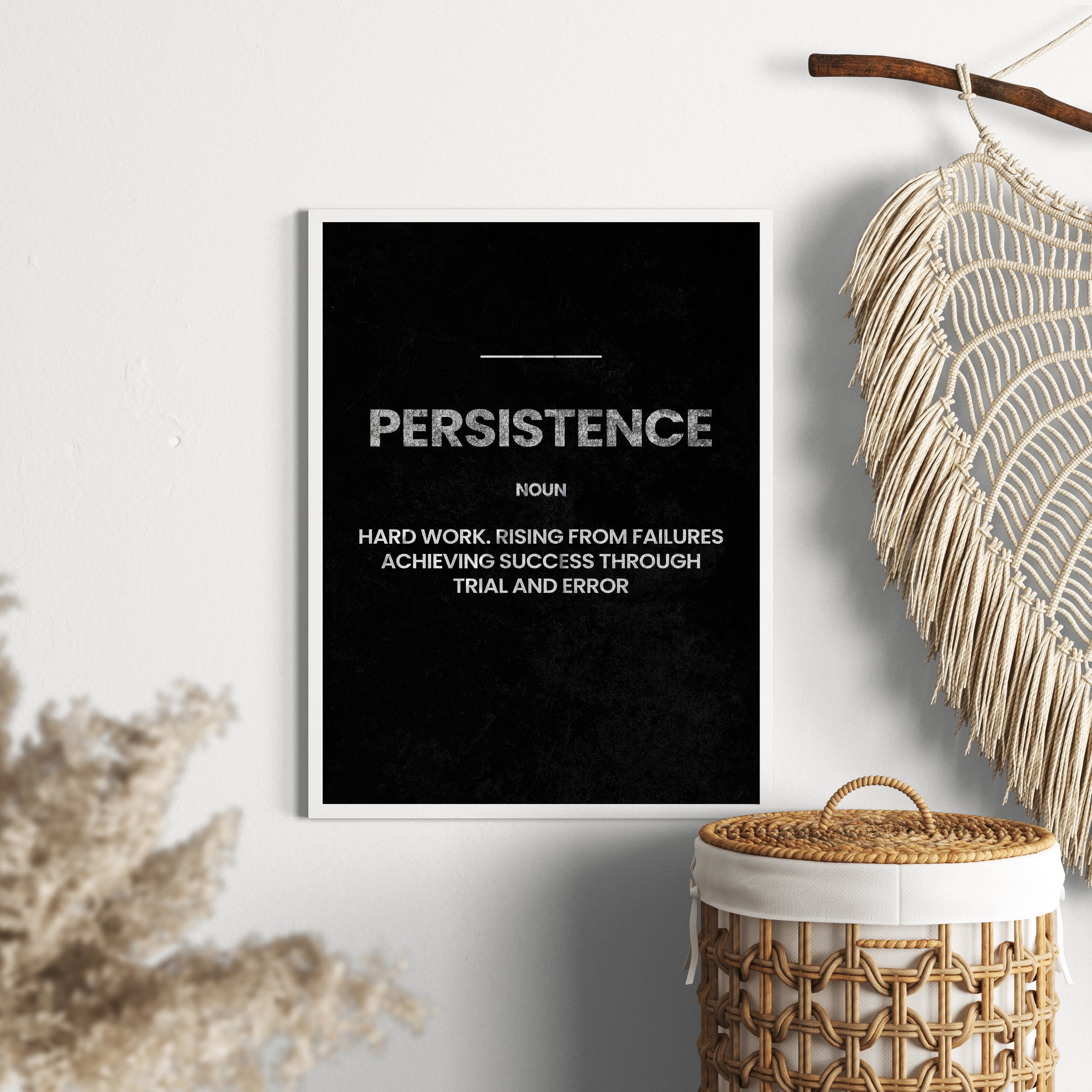 Persistence Through Failure – Wall Art Printable