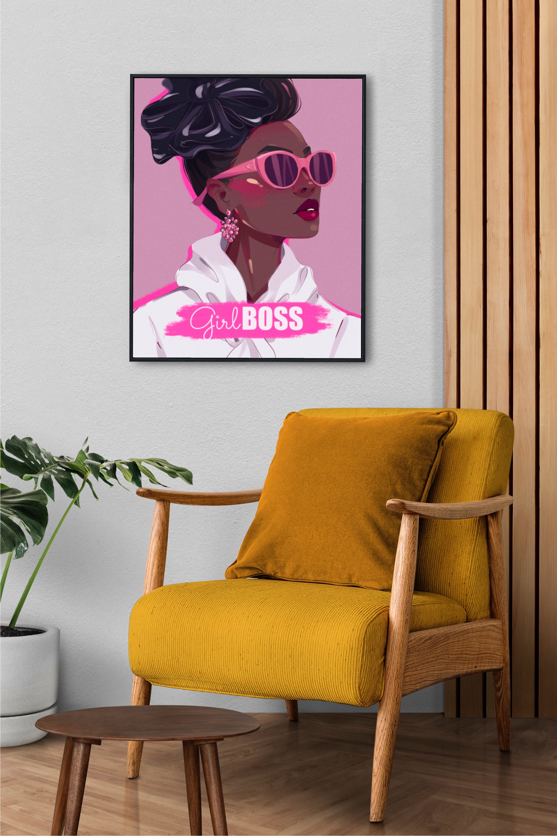 Girl Boss (Modern Serif) - Wall Art Printable