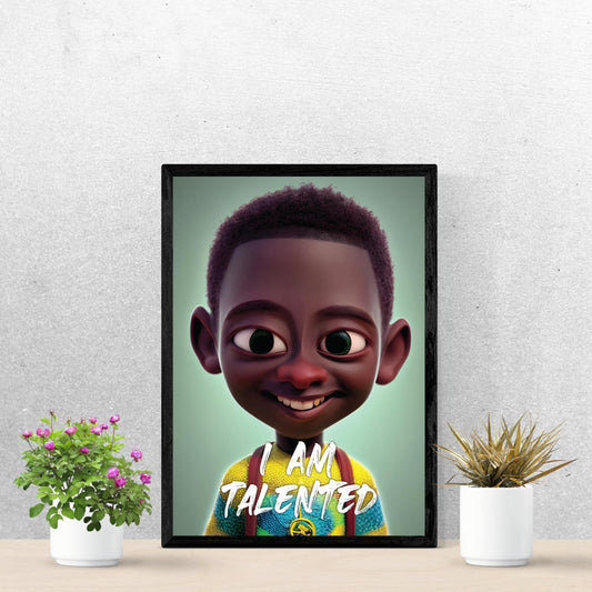 I Am Talented – Wall Art Printable