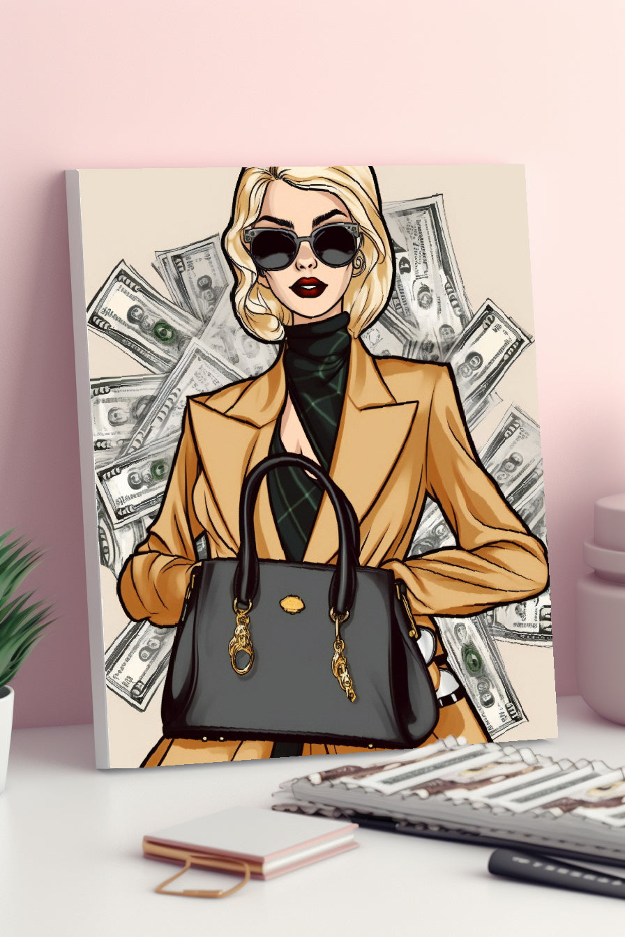 Money Mindset Chic – Wall Art Printable
