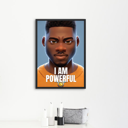 I Am Powerful – Wall Art Printable