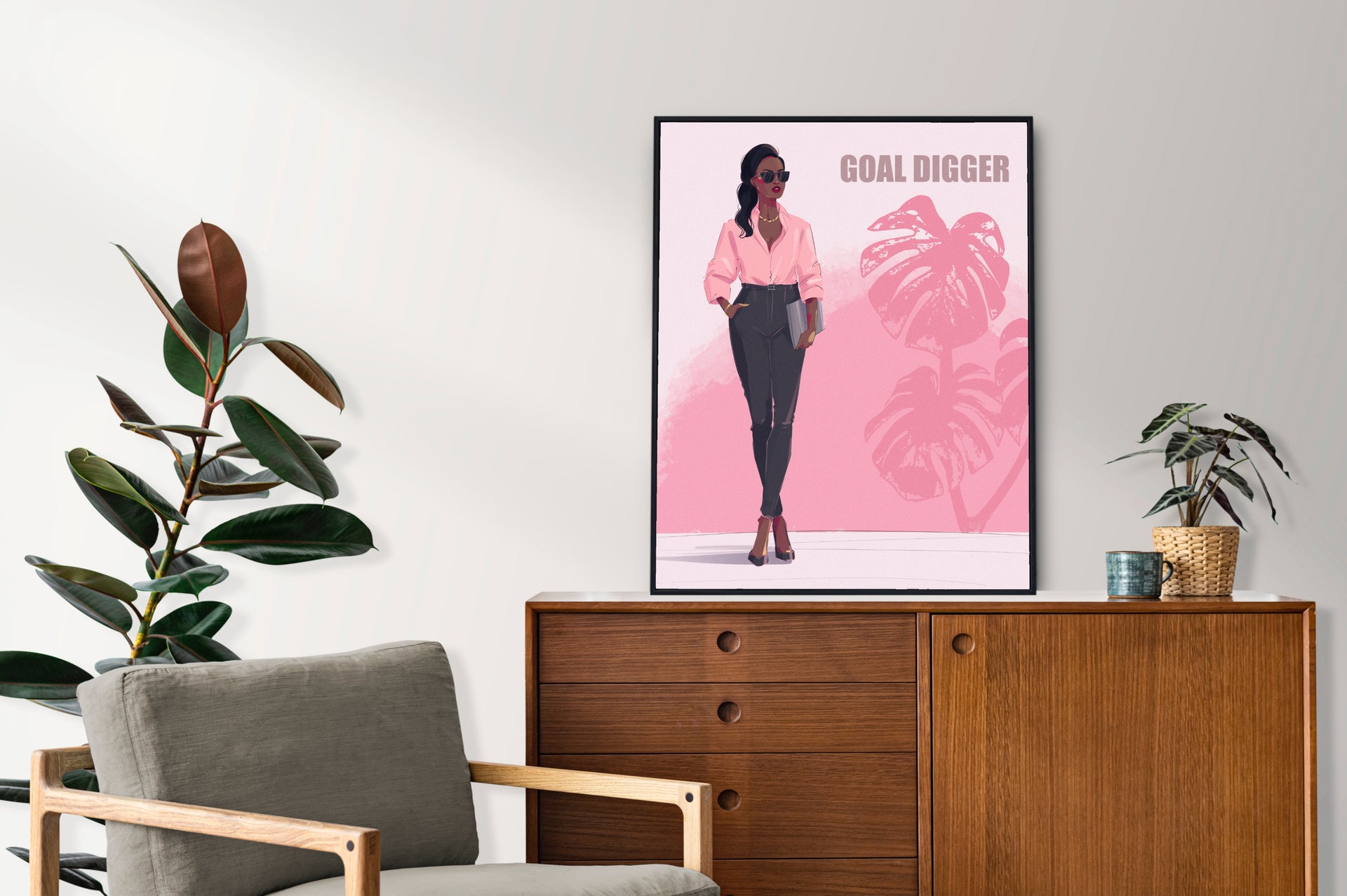 Goal Digger - Wall Art Printable