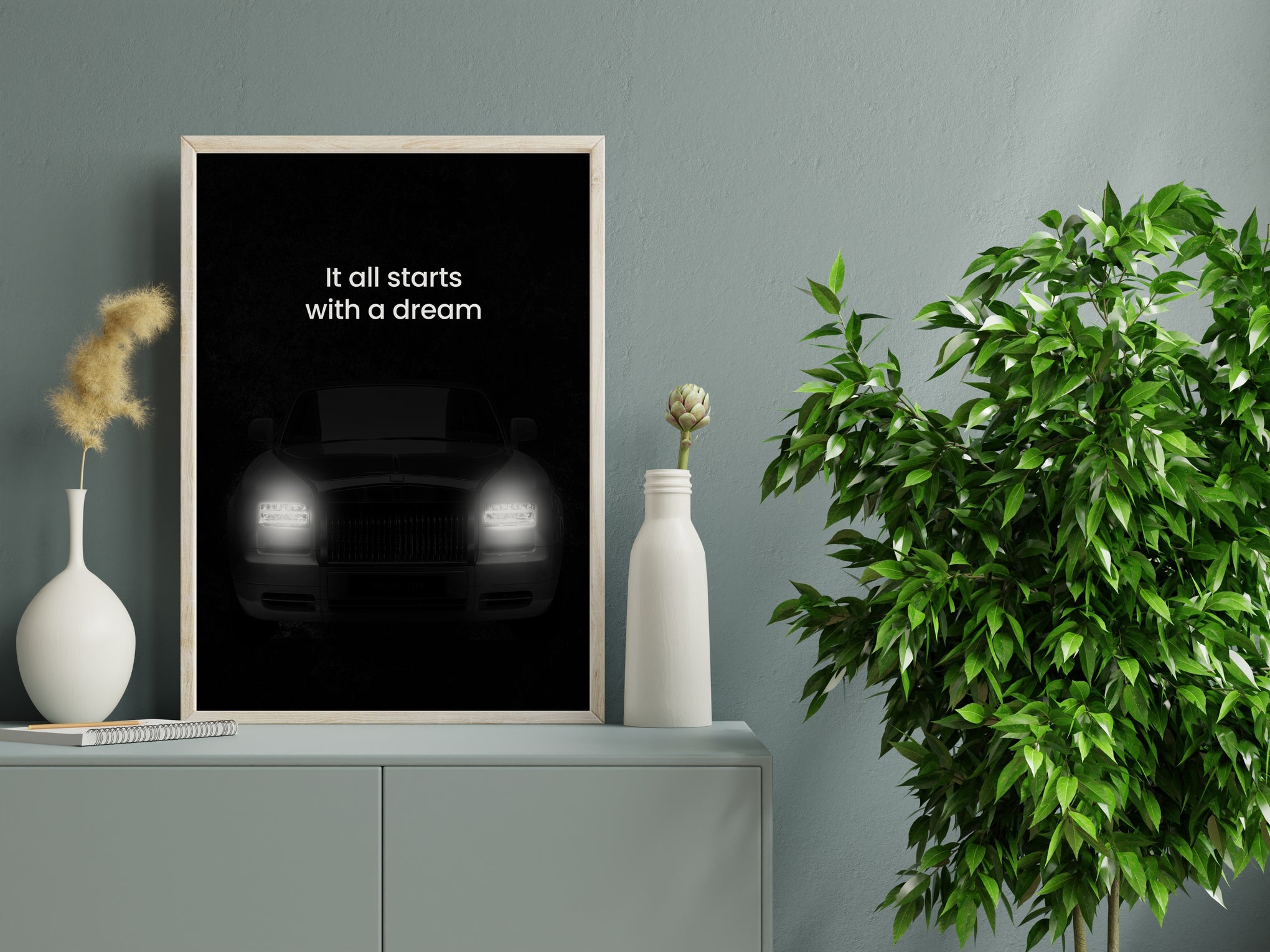 It All Starts with a Dream – Wall Art Printable