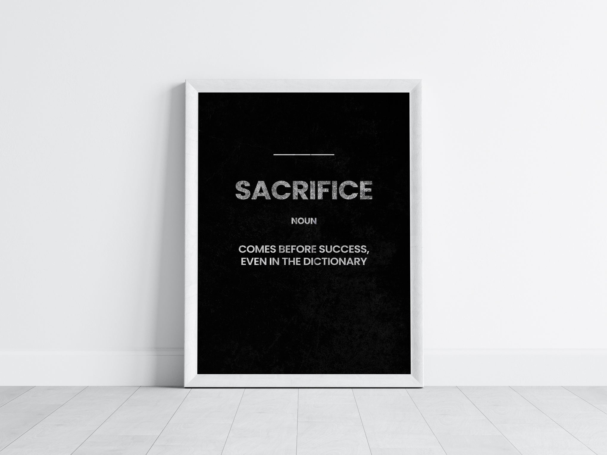 Sacrifice Brings Success – Wall Art Printable