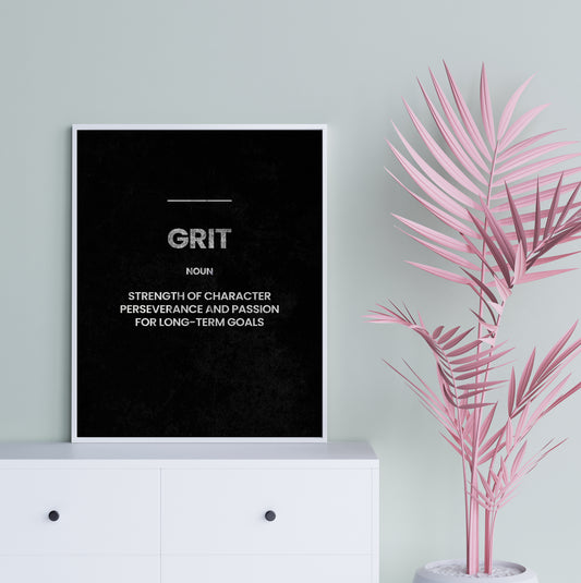 Grit Defines Character – Wall Art Printable