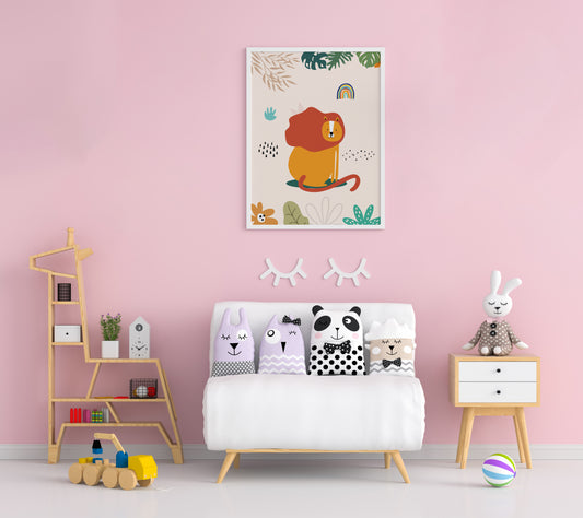 Roary the Playful Cub - Wall Art Printable
