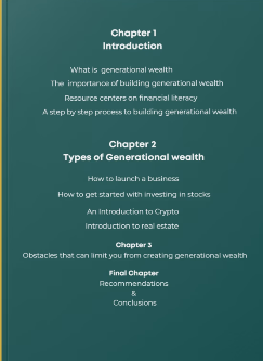Generational Wealth - Ebook