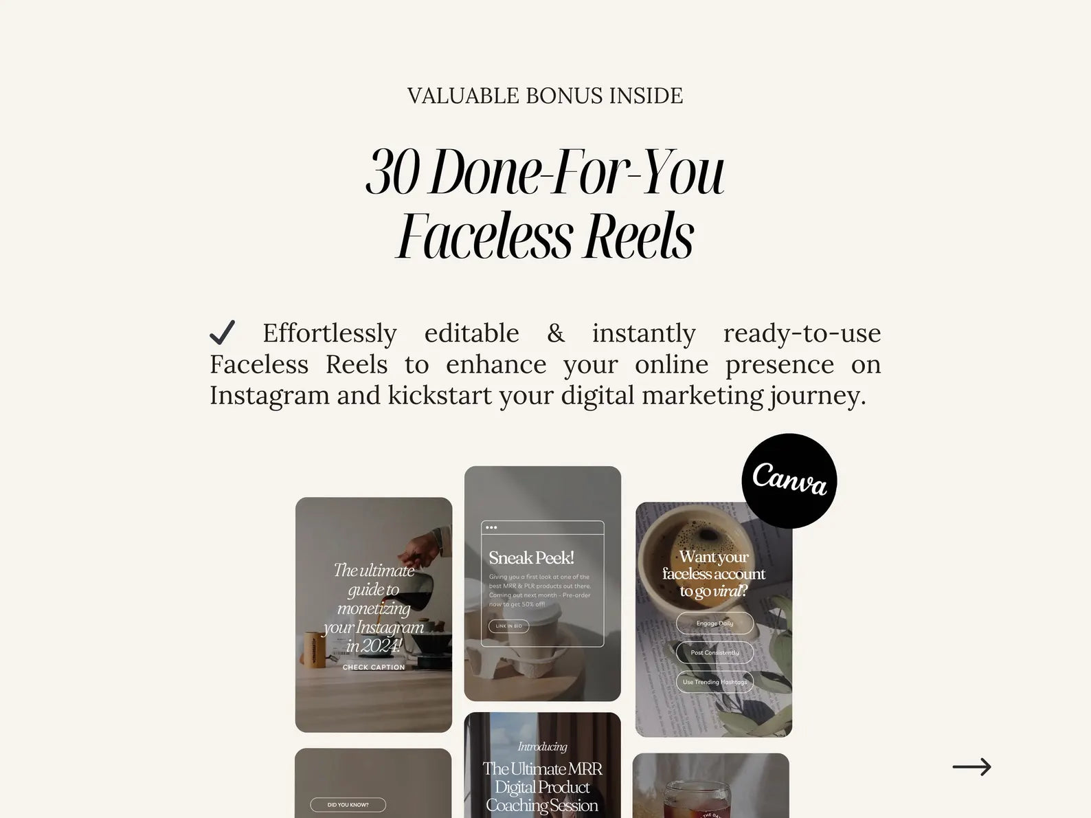 200 Instagram Templates – Social Media Packs and Canva Templates